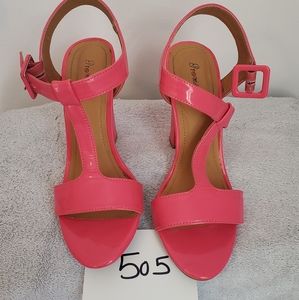 Promise brand Pink Platform Heels size 8